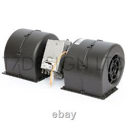 008-B45-02 SPAL Centrifugal Blower Fan 443cfm 24v 3 Speed Fan, Heat, AC