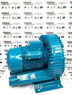 1.5kW Side Channel Vacuum Blower Fan 250m³/h Electric Motor 2800RPM 220-240v CNC