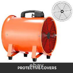 10 250mm Portable Extractor Ventilation Blower Fan and 5m PVC Flexible Ducting