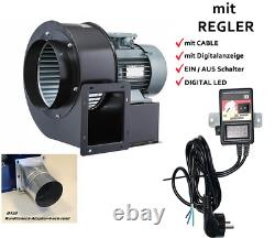 Axial Fan Catering Airbox Radial 1950m ³ H +Regulator +Adaptor