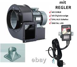 Axial Fan Catering Airbox Radial 1950m ³ H +Regulator +Adaptor