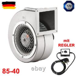 BDRAS Centrifugal Fan Radillüfter 90m H ³ Various Sizes + Controller