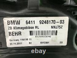 BMW 7 SERIES F02 F01 HEATER BLOWER REGULATOR MOTOR FAN 730Ld 730Li 740Li Hybrid