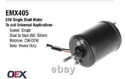 Blower Fan Motor 24v Single Shaft 1 Speed Universal Heavy Duty