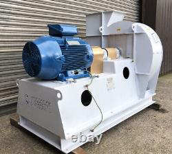 Centrifugal Blower Extractor Fan Grain Crop Wood Chip 37kW WEG Electric Motor