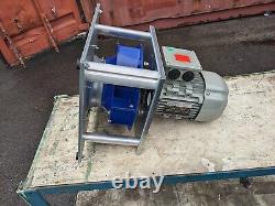 Centrifugal Extract Fan Dust Fume High Pressure Ahu 3ph 4000m3/hr 2000Pa 1.5KW