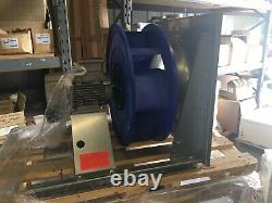 Centrifugal Extractor Fan Blower Kitchens Biomass High Flow 3kw 8000m3/hr 1800Pa