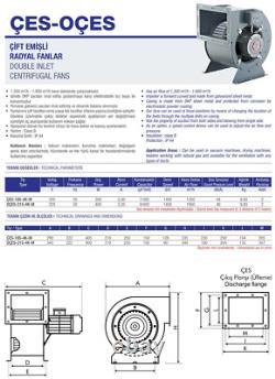 Centrifugal Fan Motor-Gebläse Centrifugal Axial Centrifugal Industry 2200m ³