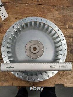 Centrifugal Impeller Fan Wheel 19mm shaft 300mm dia IEC 80 Frame motor 1200m3/hr