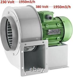 Centrifugal fan CONTROLLER + FLANGE + FLEXIBLE PIPE Air suction Blower