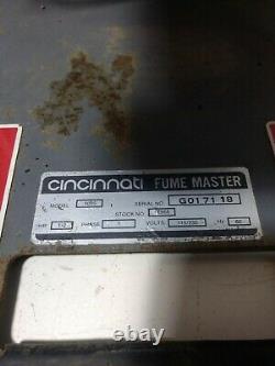 Cincinnati 500S Fume Master Confined Space Blower 1/2 HP Motor exhaust fan