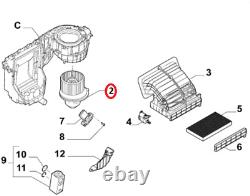 Fits Fiat 500L Heater Blower Fan Motor RHD (2012-On) 77366897