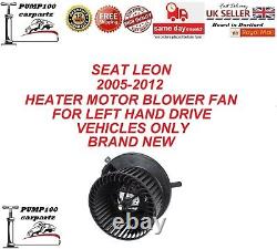 For Seat Leon 2005-2012 Motor Blower Heater Fan For Lhd Vehicles Only