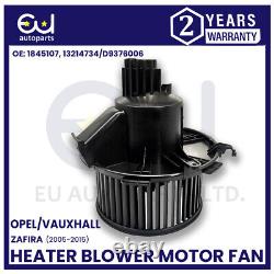 Hearter Interior Blower Fan Motor For Opel Vauxhall Zafira B Zafira 1845107