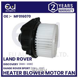 Heater Blower Motor Fan For Discovery 3 & 4 L319 Range Rover Sport L320 2 Pins
