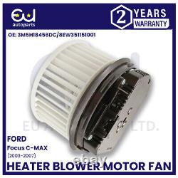 Heater Blower Motor Fan For Ford Focus C Max 2003-2007 Rhd 8ew351151001