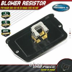 Heater Blower Motor Fan Resistor for Rover 200/400/25/45 Honda Civic JGH10002