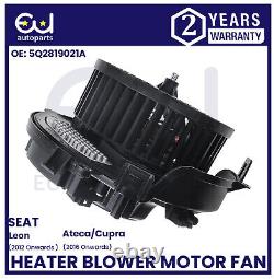 Heater Blower Motor Fan With Resistor For Seat Leon Ateca Cupra Ateca 5q2819021b