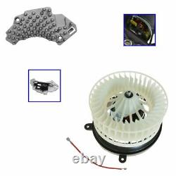 Heater Blower Motor with Fan Cage & Resistor for Mercedes Benz CLK320 CLK430