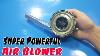 How To Make Mini Super Powerful Air Blower Using Cans Fish