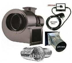 Industrial Centrifugal Blower Extractor Fan + Controller/Adapter/Flexible/Pipe