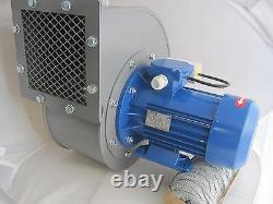 Industrial Centrifugal Fan Blower 2400m3/hr 2900rp Fume Extract Biomass Powerful
