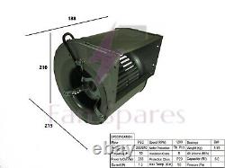 Industrial Commercial Air Centrifugal Blower Extractor Fan Ventilation 275W