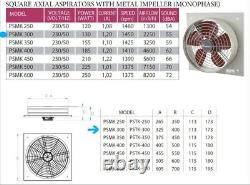 Industrial Commercial Metal Axial Extractor Fan, Air Blower Ventilation