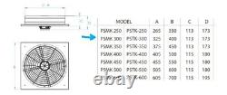 Industrial Commercial Metal Axial Extractor Fan, Air Blower Ventilation