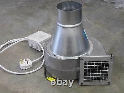 Industrial Extractor Fan Centrifugal Blower 650m3/hr 230v New Dust Extraction