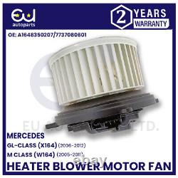 Mercedes M Gl R Class W164 X164 W251 Heater Blower Motor Fan A1648350207 Rhd