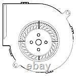 1 pcs Souffleurs et ventilateurs centrifuges BFB1012EF-0018H, ventilateur soufflant, 97x94x33mm, 12V