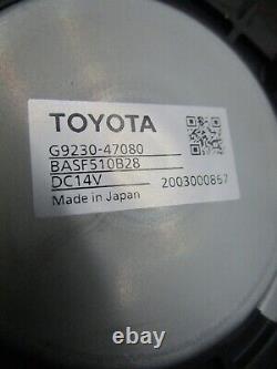 2020 Toyota Prius 1.8 Vvti Cvt Hybrid Ventilateur du moteur de soufflante de chauffage G9230-47080 OEM