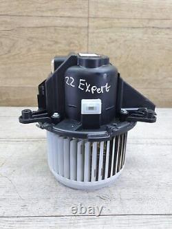 2022 Peugeot Expert 2.0 Diesel Ventilateur de soufflante de chauffage Moteur Eqa352 1d480003769959