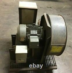 Chicago Blower Induction Fans Siemens Electric Motor 10hp 3490 RPM 220/460v