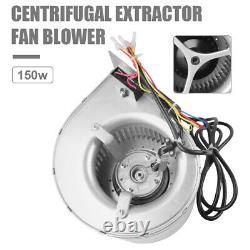 Soufflante centrifuge à 3 roulements à billes de 300 W avec ventilateur de ventilation silencieux et prise EU