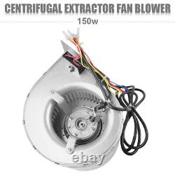 Soufflante centrifuge à 3 roulements à billes de 300 W avec ventilateur de ventilation silencieux et prise EU