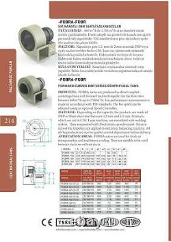 Ventilateur Centrifuge 2600m3/h 230v Flange+flexible Pipe+régulateur Ventilateur Luftabsaugung
