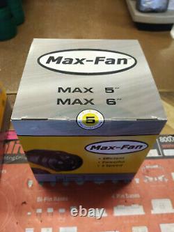 Ventilateur Max 6 334cfm Inline Ventilateur Blowner 3 Speed