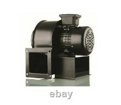Ventilateur centrifuge 2600 m3/H 230V & bride + régulateur d'aspiration d'air + buse de soufflage