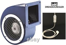 Ventilateur centrifuge Ventilateur radial Boîtier en tôle Div Tailles + Régulateur