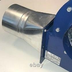 Ventilateur centrifuge d'extraction d'air à laser radial axial