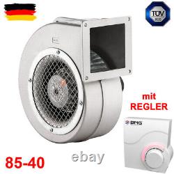 Ventilateur centrifuge en aluminium BDRAS Radillüfter 90m H ³, diverses tailles