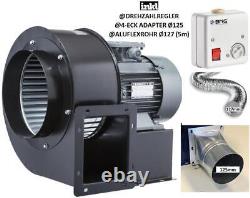 Ventilateur centrifuge radial axial Ventilateur centrifuge d'extraction d'air industriel de ventilation