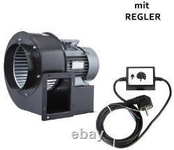 Ventilateur centrifuge, ventilateur radial, turbo 2600m H³ + régulateur