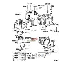 Ventilateur de moteur de soufflante de chauffage Mitsubishi Pajero Shogun L042g 2.6