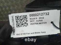 Ventilateur de moteur de soufflante de chauffage d'air Toyota Auris 8713002b00 Mk2 E180 2012 2019