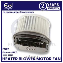 Ventilateur de moteur de souffleur de chauffage pour Ford Focus C Max 2003-2007 Rhd 8ew351151001