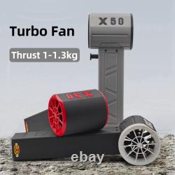 Ventilateur de voiture à jet turbo X50 souffleur violent 50 mm moteur brushless 1300G poussée 6045