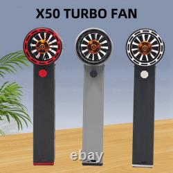 Ventilateur de voiture à jet turbo X50 souffleur violent 50 mm moteur brushless 1300G poussée 6045